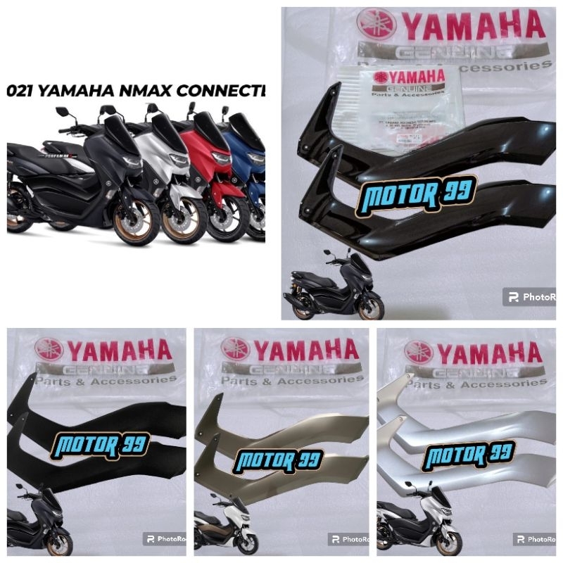 DELTABOX SAMBUNGAN BODY SAMPING TENGAH KANAN KIRI NMAX NEW 2020 2023 ORI YGP