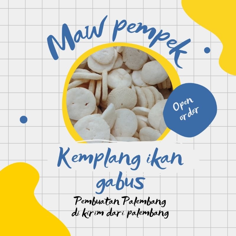 

Kemplang ikan gabus enak 1kg