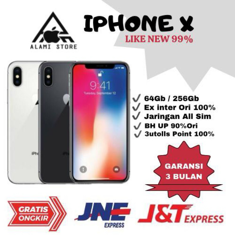iPhone X 64gb & 256gb FULLSET