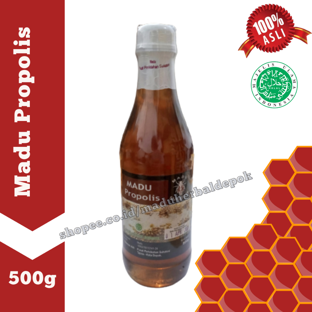 

Madu Sukatani Propolis 500g