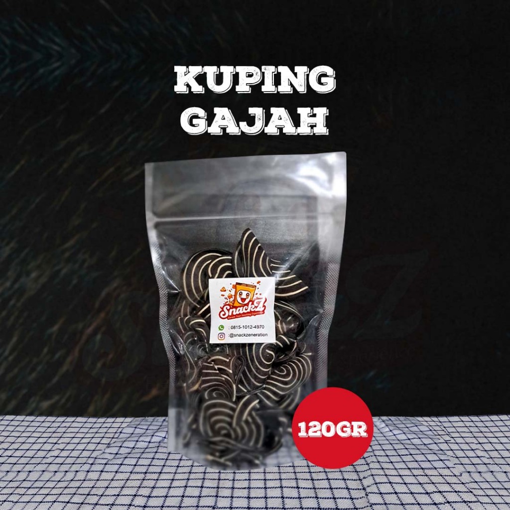 

SNACKZ - KUPING GAJAH 120GR