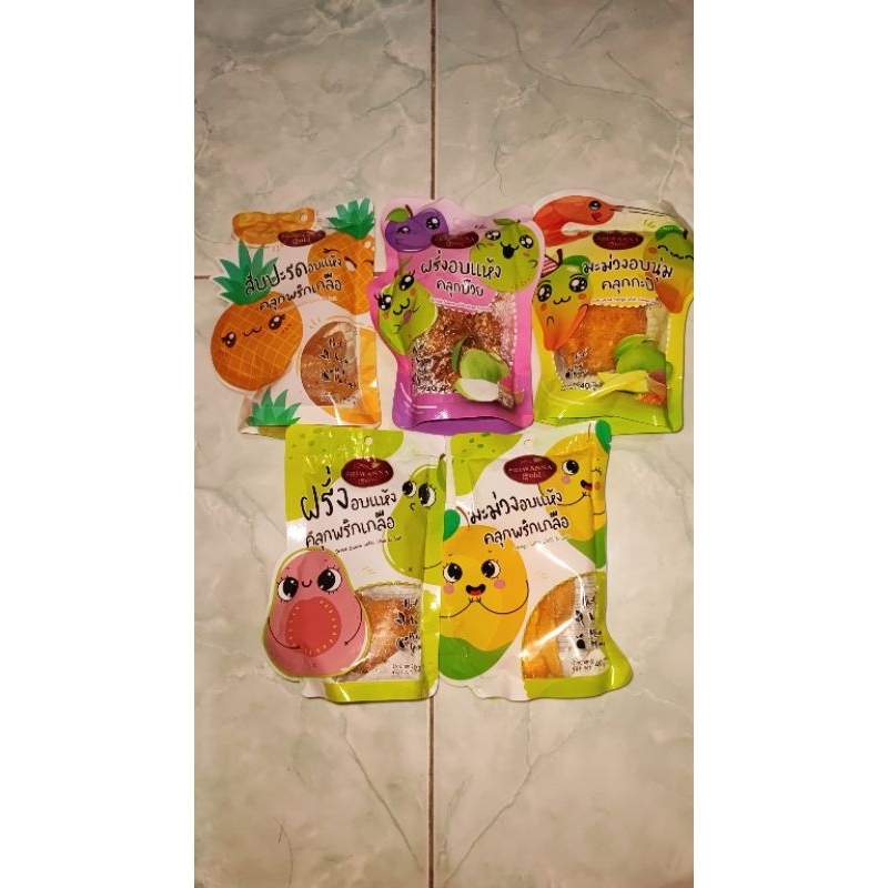 

SRIWANNA GOLD MANGO DRIED CHILI/PINEAPPLE/GUAVA