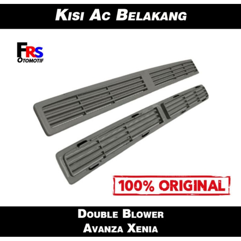 Kisi kisi AC Hisap tutup double blower belakang mobil Rush Terios Luxio