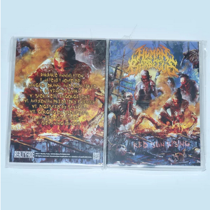 DVD CASE - HUMAN BARBECUE - Red Sun Riding