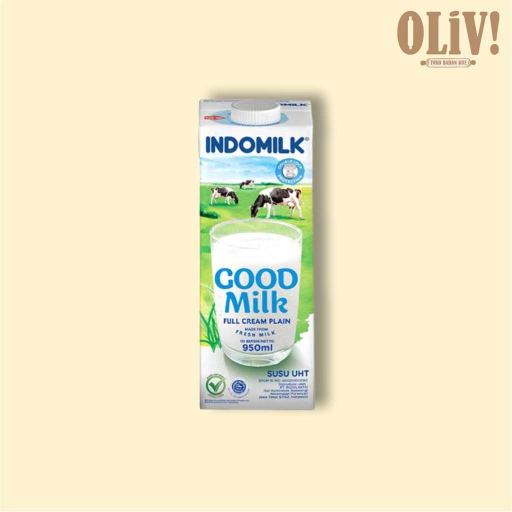 

Susu cair UHT indomilk Good Milk 950ml