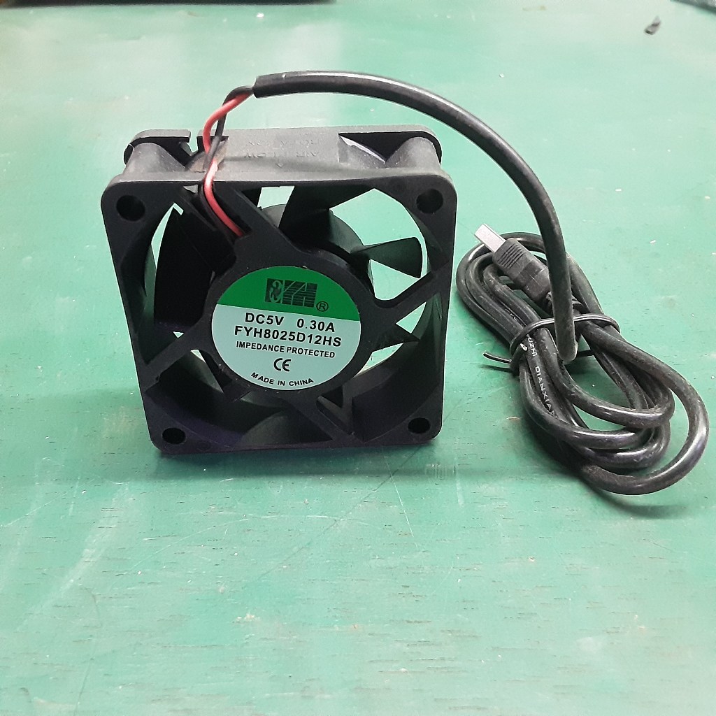 Fan Cooling kipas STB pendingin STB 6x6x2,5cm 5volt 0,30A DC Fan DC