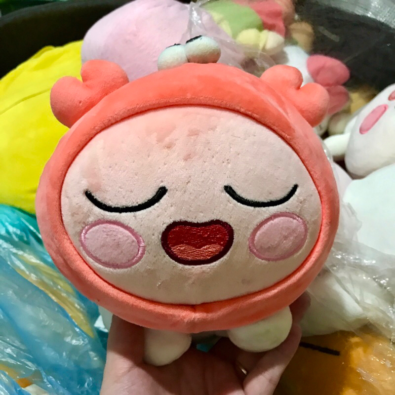 Boneka Apeach Kostum Kepiting Ori Kakao Friends