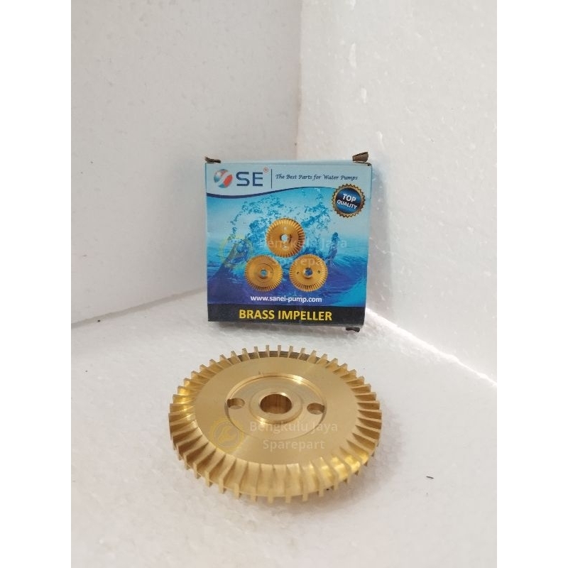 Impeler/Kuningan/Kipas Kuningan Pompa Air Panasonic 125,129 Pompa Air Sanyo 136,137 dan 138