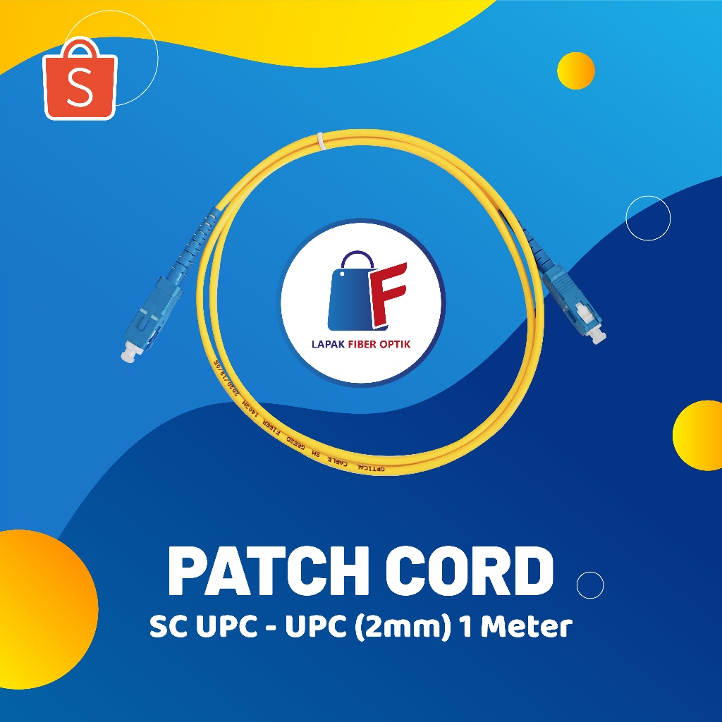 Patch Cord SC UPC-UPC 1 meter Garudafiber