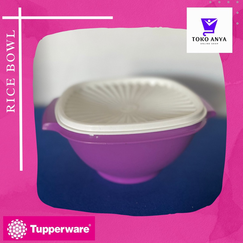 SERVALIER BOWL TUPPERWARE / RICE BOWL / BAKUL NASI / WAKUL NASI