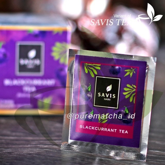 

Savis Tea - Blackcurrant Tea 1tb Fruity Tea Premium Teh Rasa Buah Blackcurrant