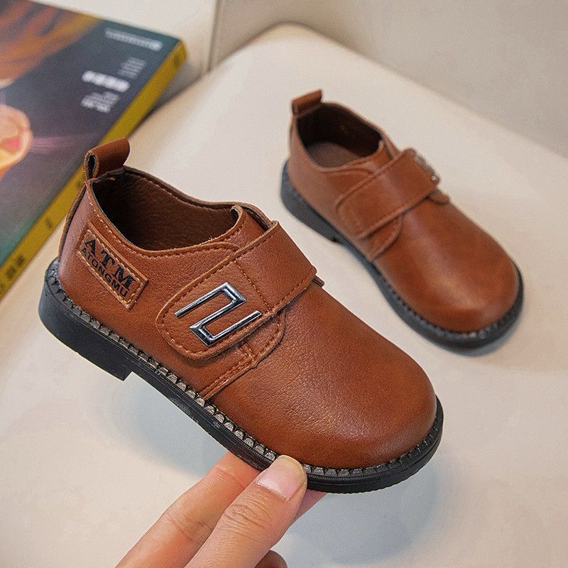 [Angelmall.ID] Sepatu formal anak laki-laki sepatu kulit pantofel import premium