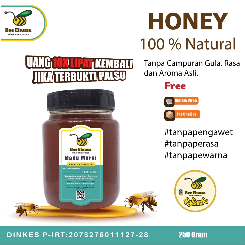 

Madu Asli Kaliandra raw (Garansi 100 %)