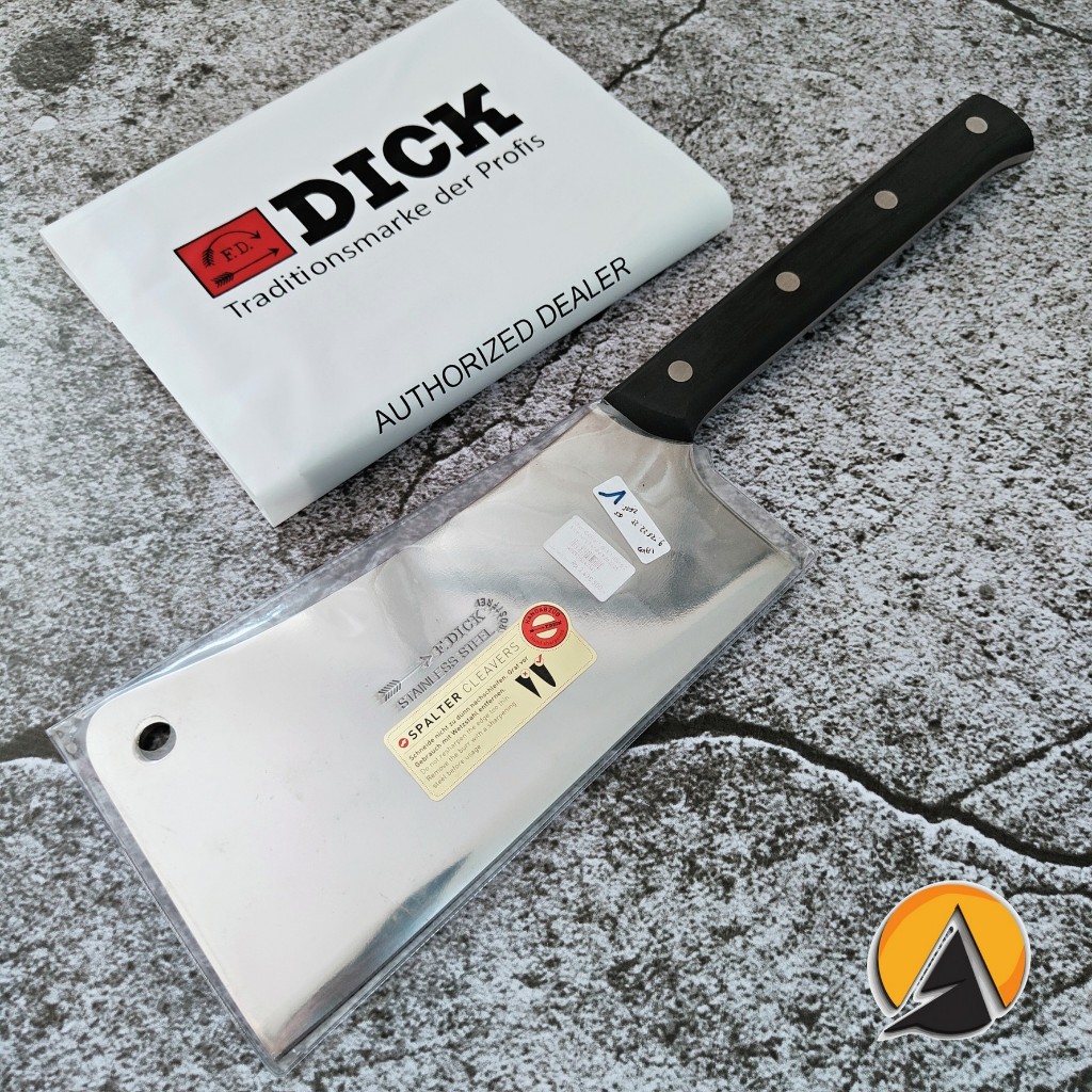 Pisau cleaver knife F. dick made in germany 25 cm original 9.2022.25