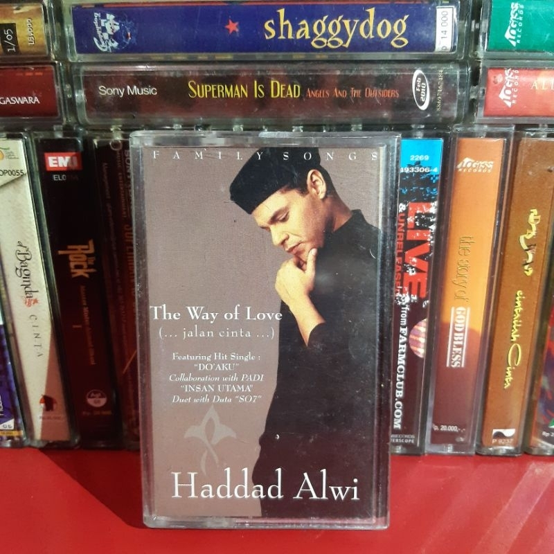 Kaset Pita Haddad Alwi The Way Of Love Jalan Cinta Duet Padi Sheila On 7