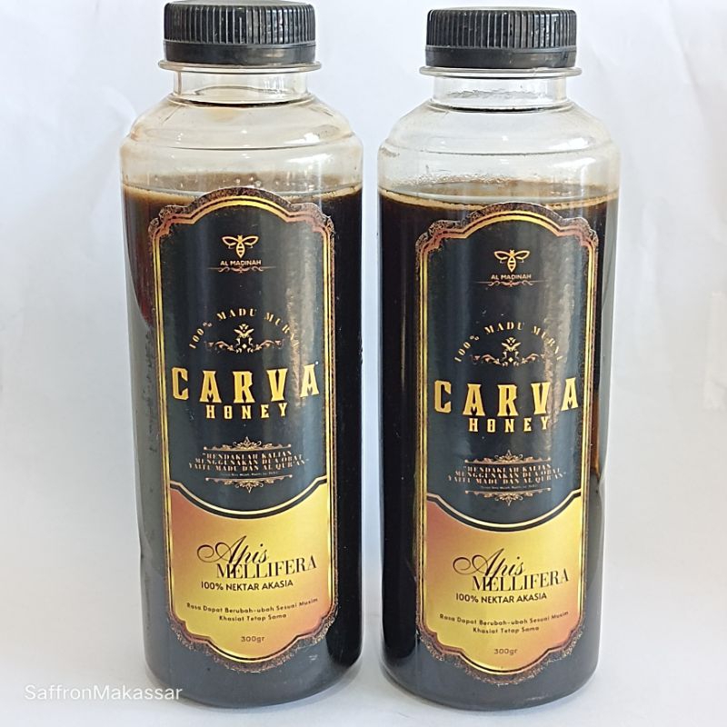 

CARVA HONEY 300gram AL MADINAH | 100% MADU MURNI
