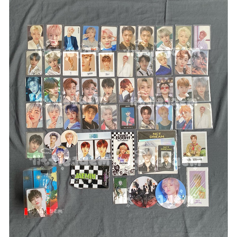 AAB PC PHOTOCARD ID CARD POLAROID KEYCHAIN JAEMIN BATCH 1