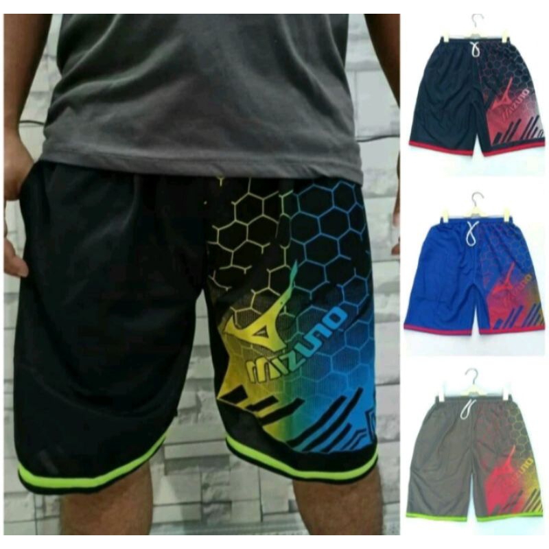 Celana pendek mizuno / celana pendek santai / celana pendek olahraga / celana mizuno
