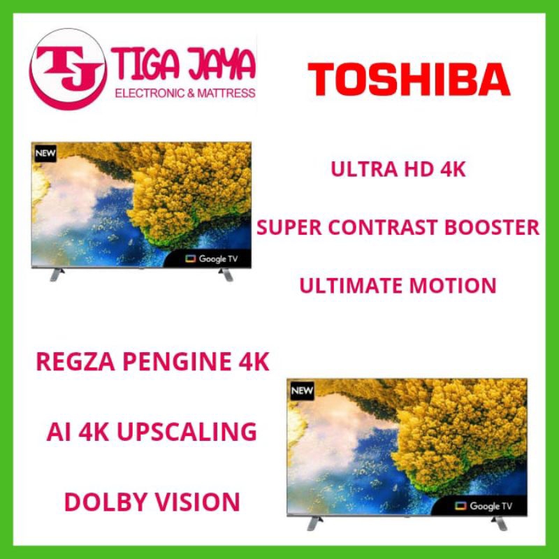 TOSHIBA 43C350 LED TV 43 INCH 4K UHD SMART TV 43C350LP