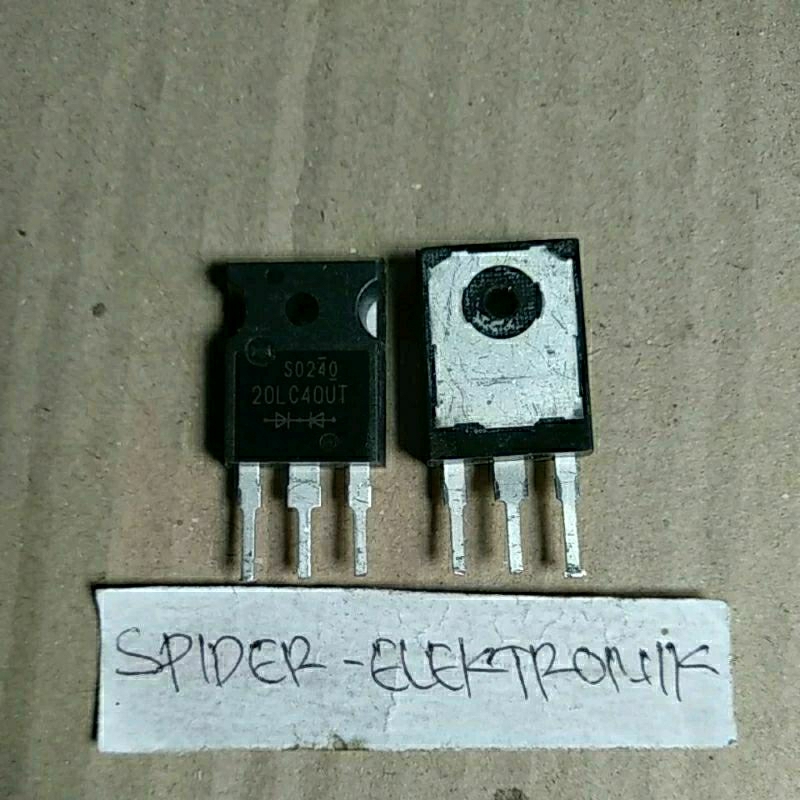 Dioda Fast Recovery 20LC40UT 20a 400v