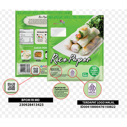 

JAVA SUPER FOOD RICE PAPER BULAT KOTAK ISI 10 DAN 40 PCS KULIT LUMPIA ROLL DIMSUM 100% HALAL