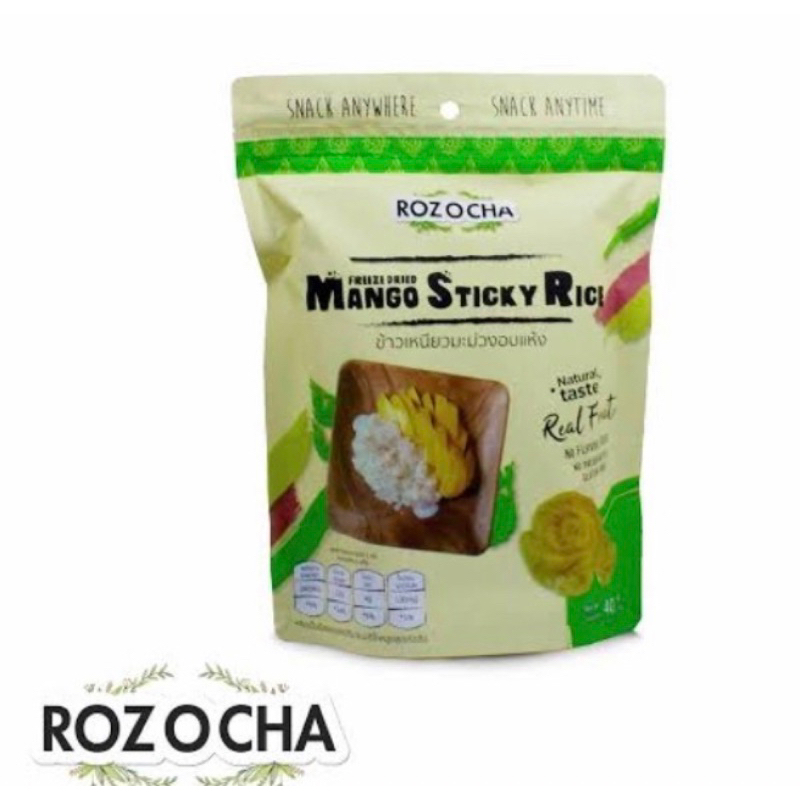 

rozocha mango sticky rice 40gr natural taste