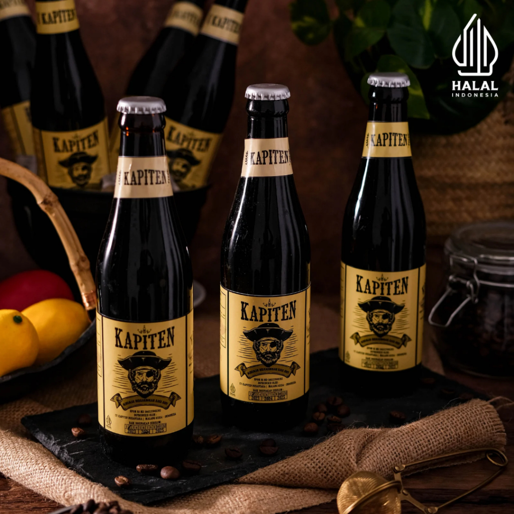 

Kapiten Coffee Beer Halal - Kopi Bir Kapiten Halal - Kopi Soda Merek Kapiten Halal Dan BPOM 300ml