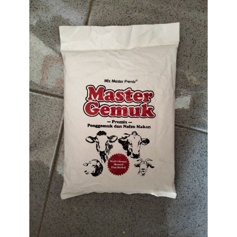 master gemuk premix penggemukan sapi kambing dombap