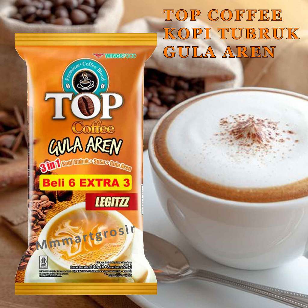 

Top Coffee / Kopi Tubruk Instan / Kopi Gula Aren / 243gr