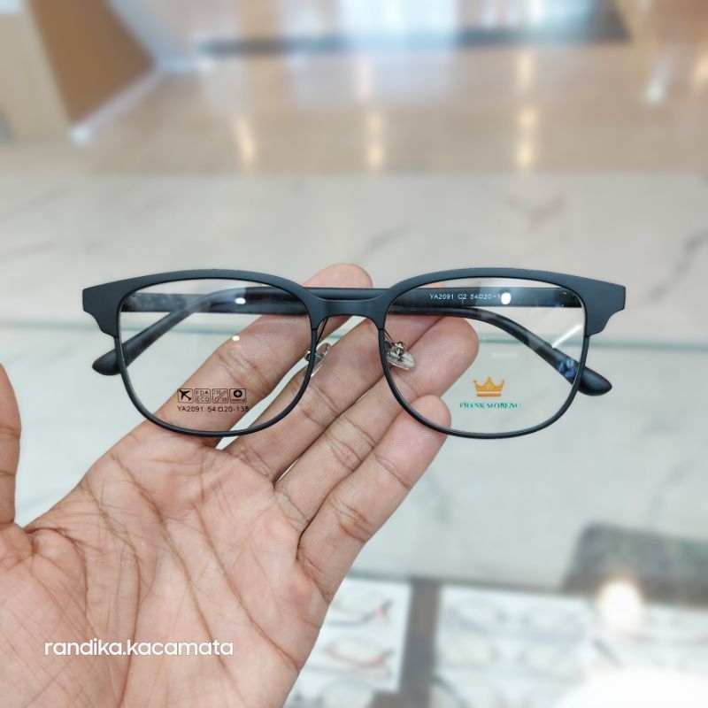 Frame kacamata minus pria 2091 / Kacamata lentur elastis