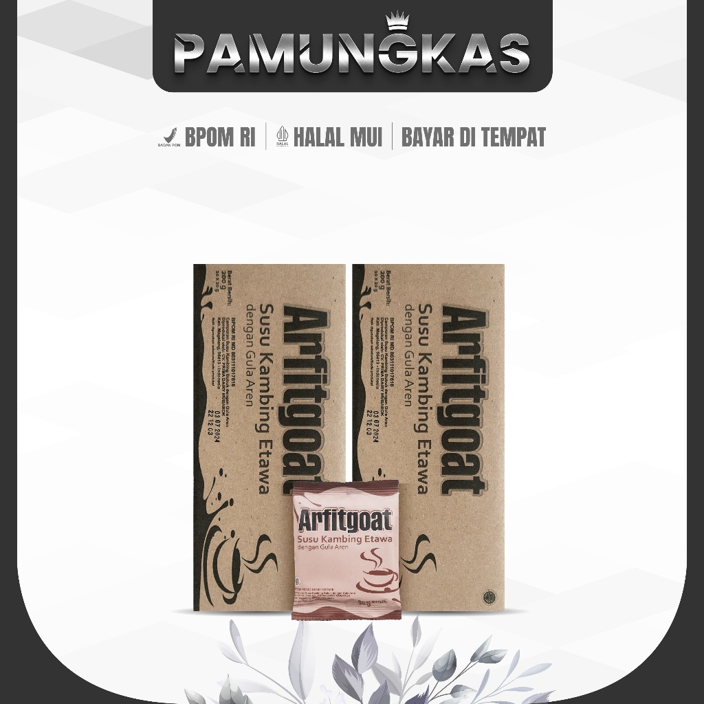 

ARFITGOAT - Susu Etawa Gula Aren Paket 2 Box Bebas Nyeri Tulang dan Sendi BPOM