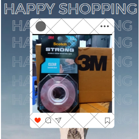 ORIGINAL 3M USA / Double Tape 3M Original USA Super Kuat