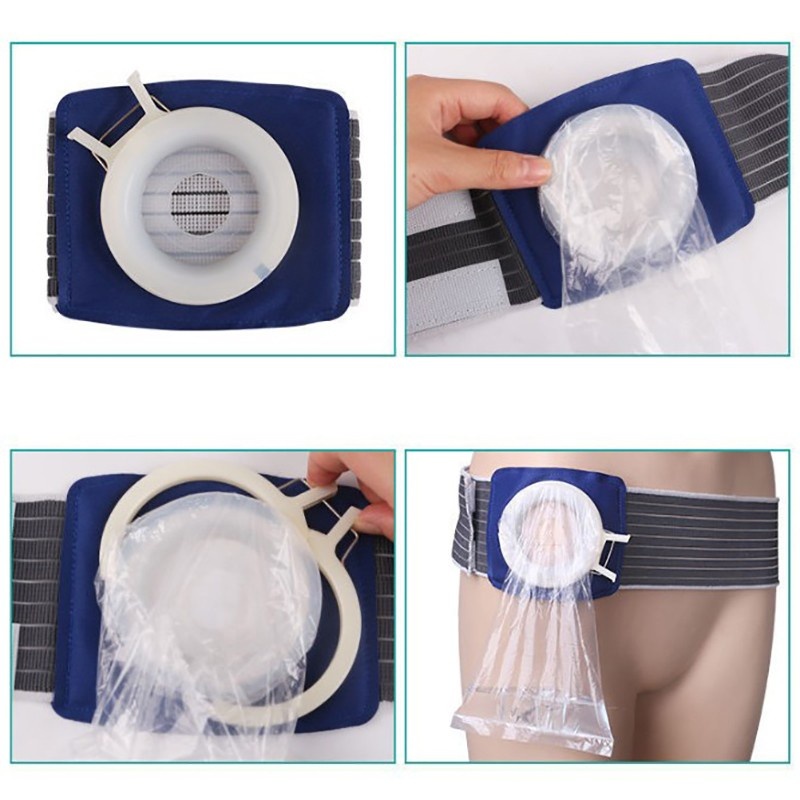 Colostomy Bag Adjustable Sabuk Kolostomi Ostomy Bag Kantong Kolostomi Kantong Stoma Dewasa Colostomy Bag