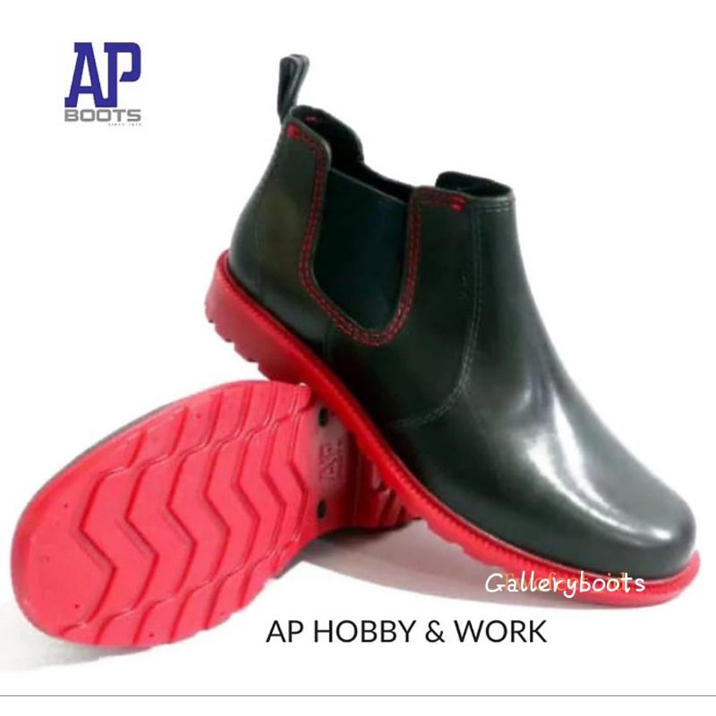 Sepatu Boot Ap Hobby & Work Casual - Sepatu pria Wanita Ap boots pvc