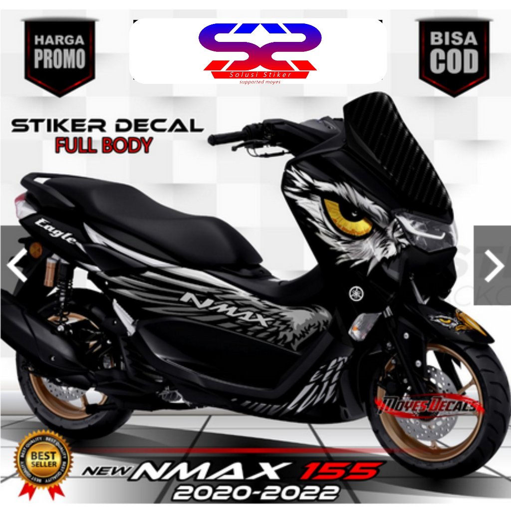 Decal Variasi Motor New NMAX 155 Fullbody Stiker NMAX 2020/2022