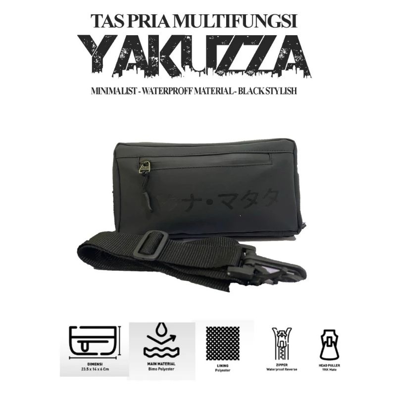 Tas HP gantung / Tas Waisbag Waterproof - Dompet Pria