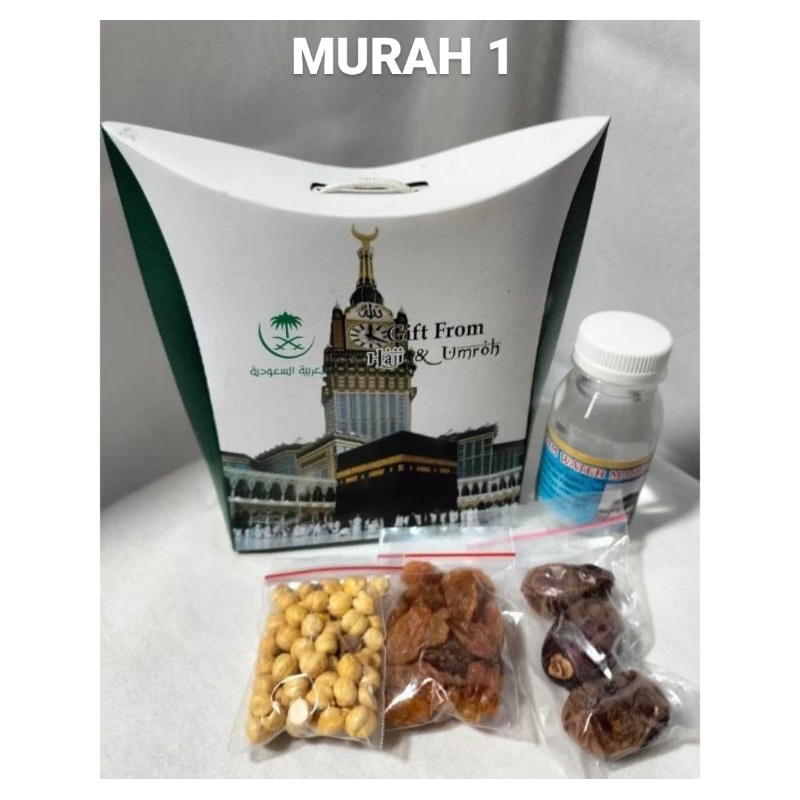 

TERMURAH - 10 PCS PAKET OLEH OLEH UMROH HAJI - FREE KARTU UCAPAN