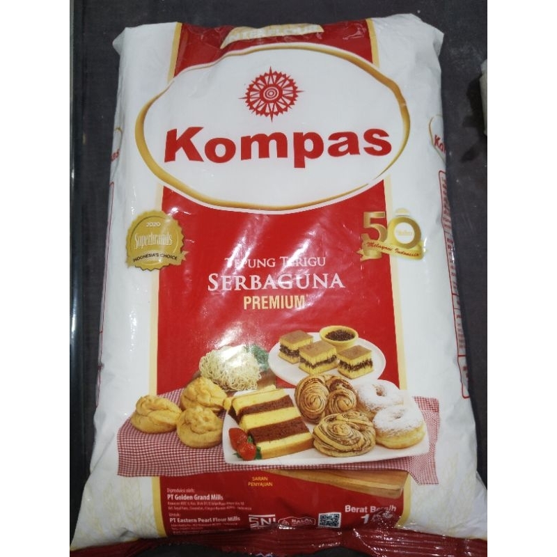 

Tepung terigu serbaguna kompas 1 kg