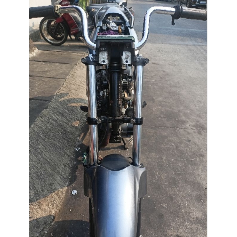 shock depan tiger revo original copotan