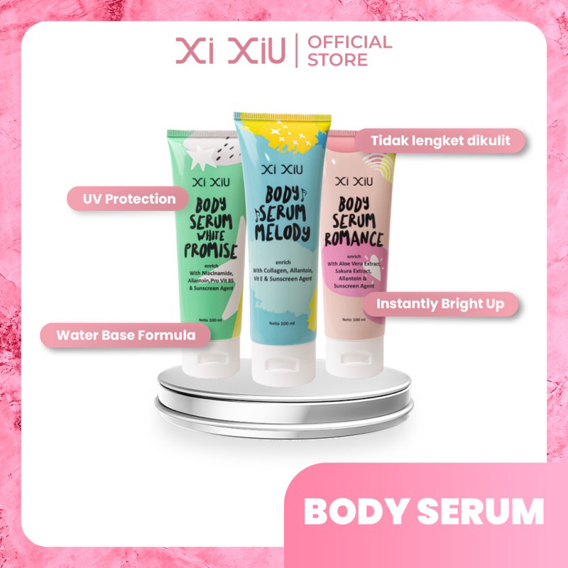 Xi Xiu Body Serum Lotion Pemutih Badan
