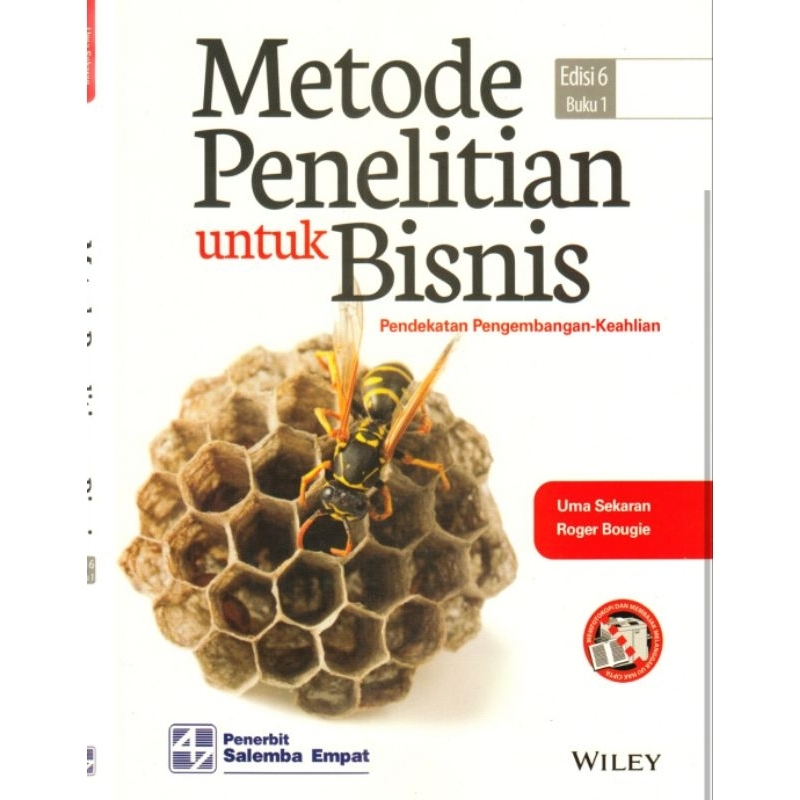 

METODE PENELITIAN BISNIS edisi 6 buku 1 by UMA SEKARAN