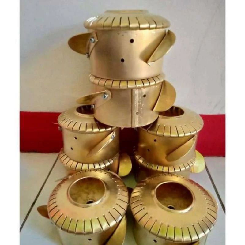 Tungku arumanis kuningan / Tungku arumanis twister