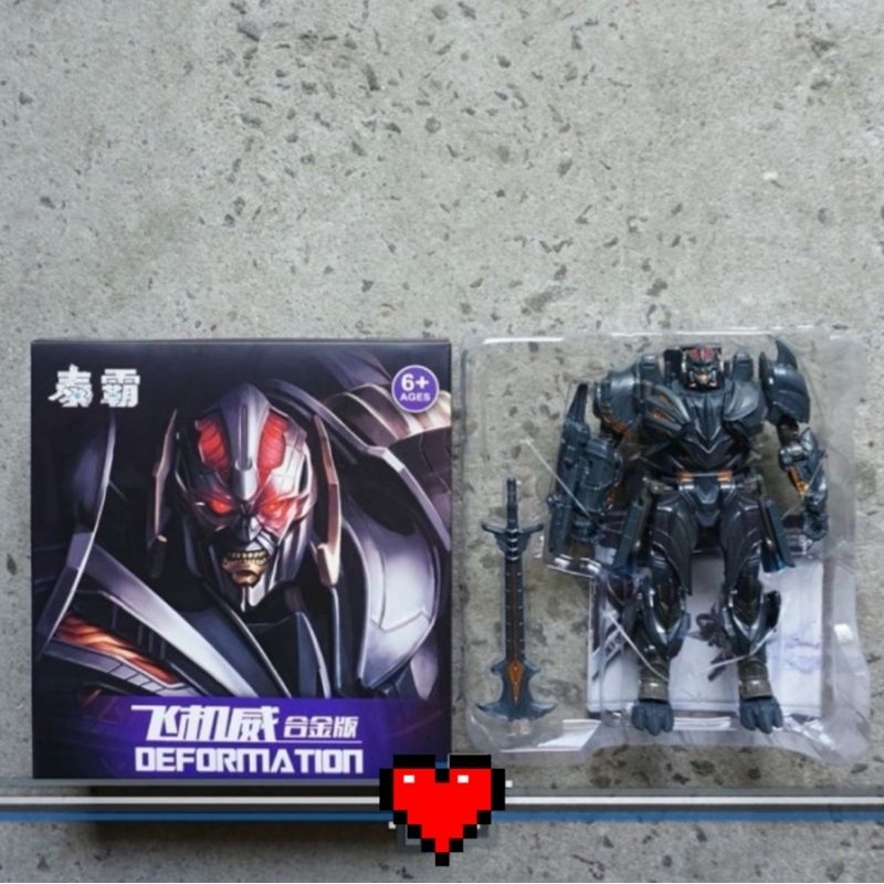 Mainan BMB MegatronYS02 Savior DeformationMetalVersion Megatron YS 02