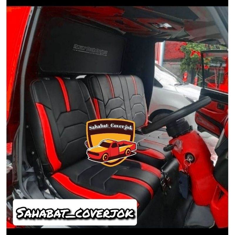 sarung jok mobil L300 pick up/cover jok mobil pick up L300/lapis pelindung mobil L300/bungkus jok mo