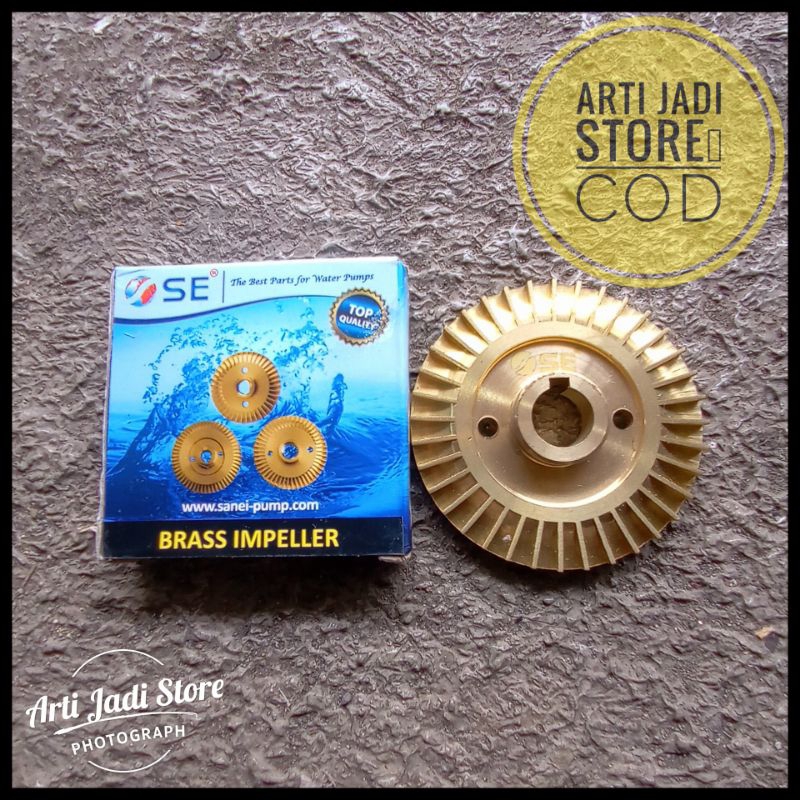 Kipas Impeller Pompa Air  DAB 125 Nasional Efos Cina