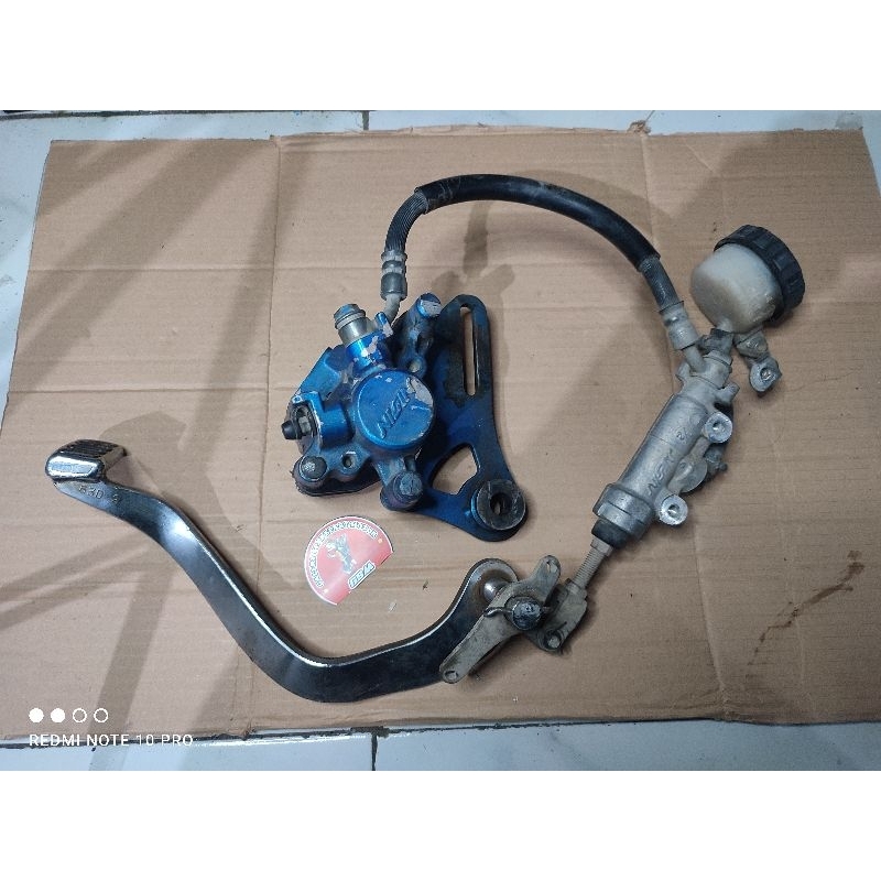 cakram set belakang master rem cakram pengeriman satria fu 150karbu lepasan