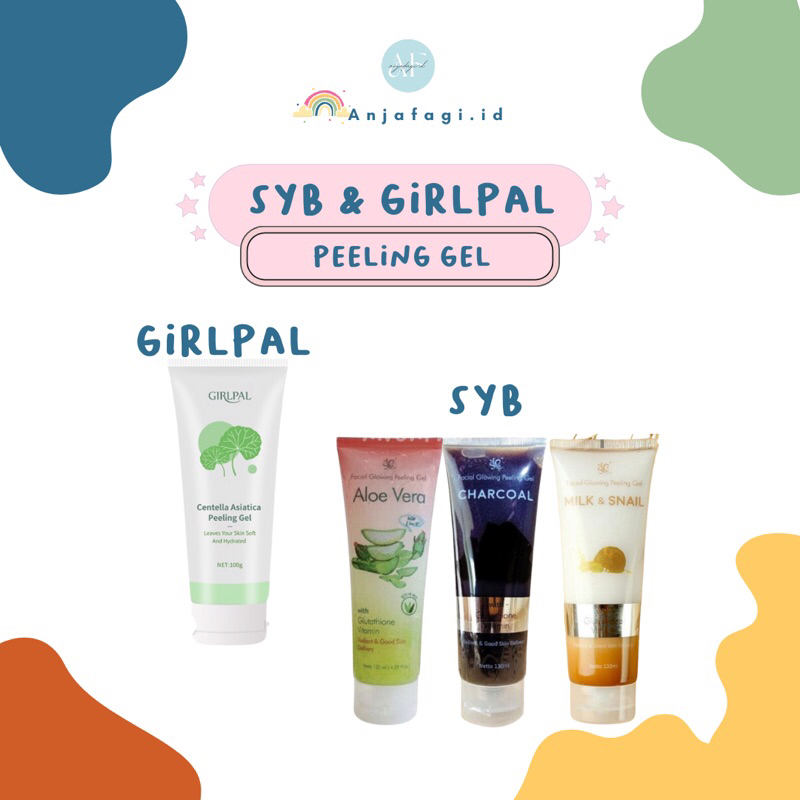 SYB PEELING GEL MILK SNAIL GIRLPAL EXFOLIATING CENTELLA PEELING GEL