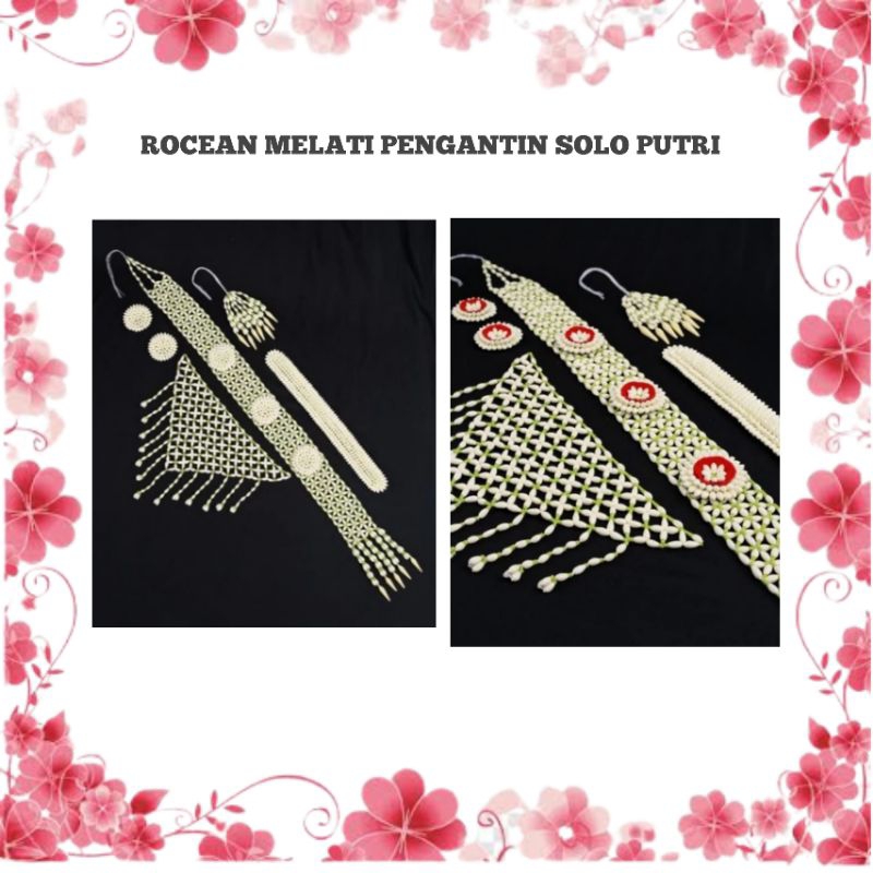 SET RONCEAN MELATI SEGAR PENGANTIN SOLO PUTRI