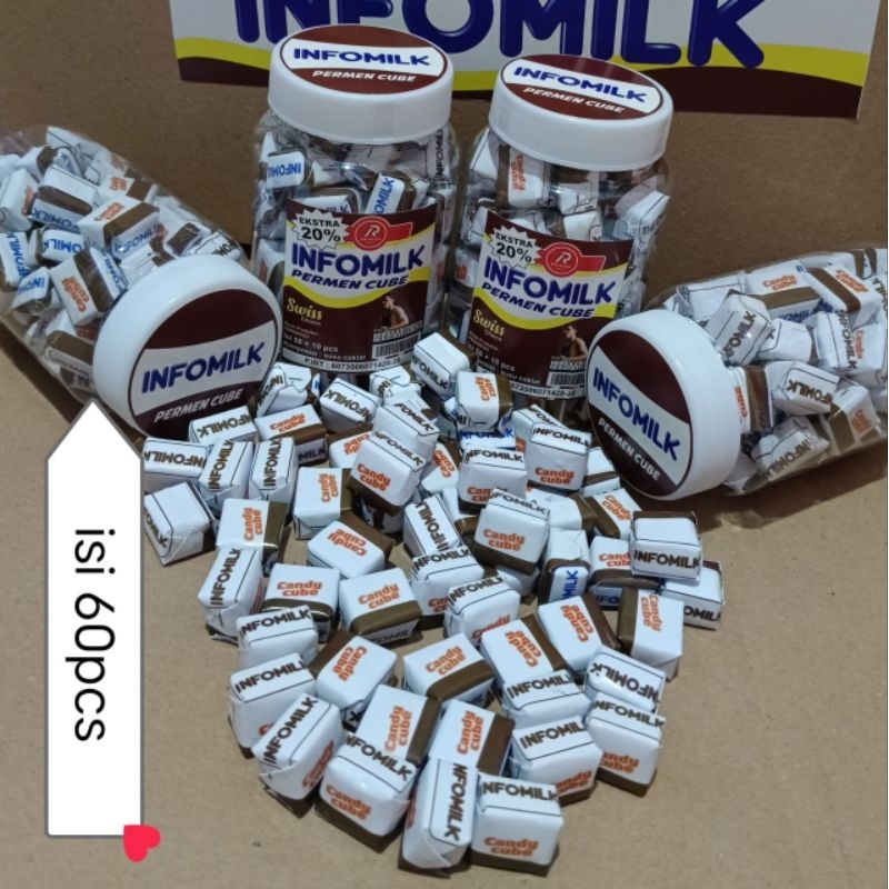 

permen viral milo infomilk coklat