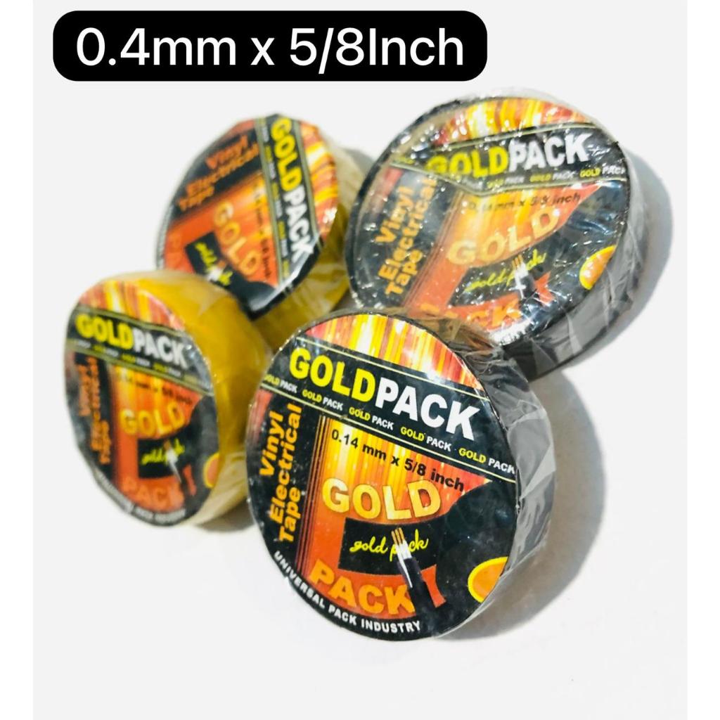 

CUCI GUDANG TERMURAH ISOLASI SOLASI KABEL HITAM GOLD TAPE 5/8 INCH X 5 ML